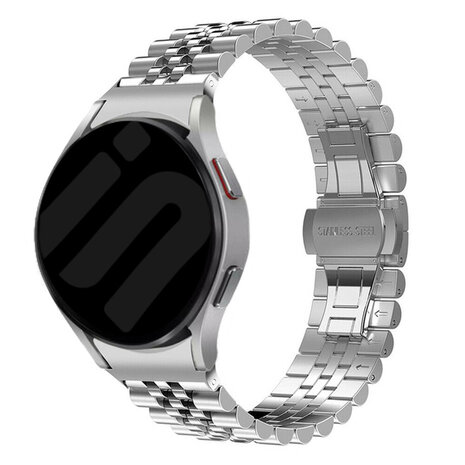 Strap-it Strap-it Correa acero Jubilee Samsung Galaxy Watch 6 Classic 43mm (plata) Strap-it Strap-it Correa acero Jubilee Samsung Galaxy Watch 6 Classic 43mm (plata)