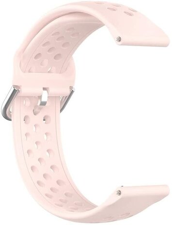 Correa silicona respirable Samsung Galaxy Watch 6 Classic 43mm (blanco) 