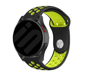 Strap-it Correa deportiva Samsung Galaxy Watch 6 Classic 43mm (negro/amarillo) Strap-it Correa deportiva Samsung Galaxy Watch 6 Classic 43mm (negro/amarillo)