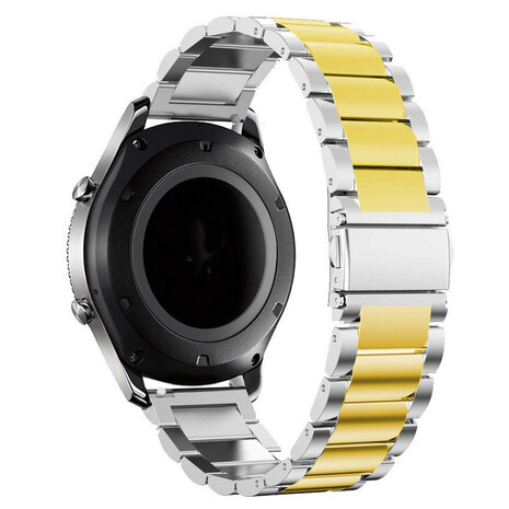 Strap-it Strap-it Correa acero Samsung Galaxy Watch 6 Classic 43mm (plata/dorado) Strap-it Strap-it Correa acero Samsung Galaxy Watch 6 Classic 43mm (plata/dorado)