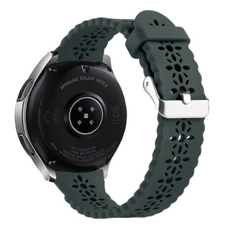 Strap-it Strap-it Correa silicona estampada Samsung Galaxy Watch 6 Classic 47mm (viridiano)
