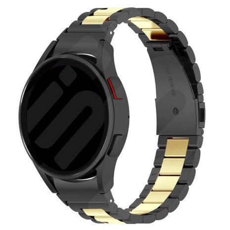 Strap-it Strap-it Correa acero Samsung Galaxy Watch 6 Classic 47mm (negro/dorado) Strap-it Strap-it Correa acero Samsung Galaxy Watch 6 Classic 47mm (negro/dorado)