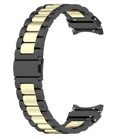 Strap-it Strap-it Correa acero Samsung Galaxy Watch 6 Classic 47mm (negro/dorado) Strap-it Strap-it Correa acero Samsung Galaxy Watch 6 Classic 47mm (negro/dorado)