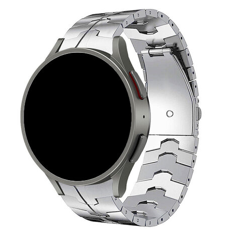 Strap-it Strap-it Correa acero fierro Samsung Galaxy Watch 6 Classic 47mm (plata) Strap-it Strap-it Correa acero fierro Samsung Galaxy Watch 6 Classic 47mm (plata)