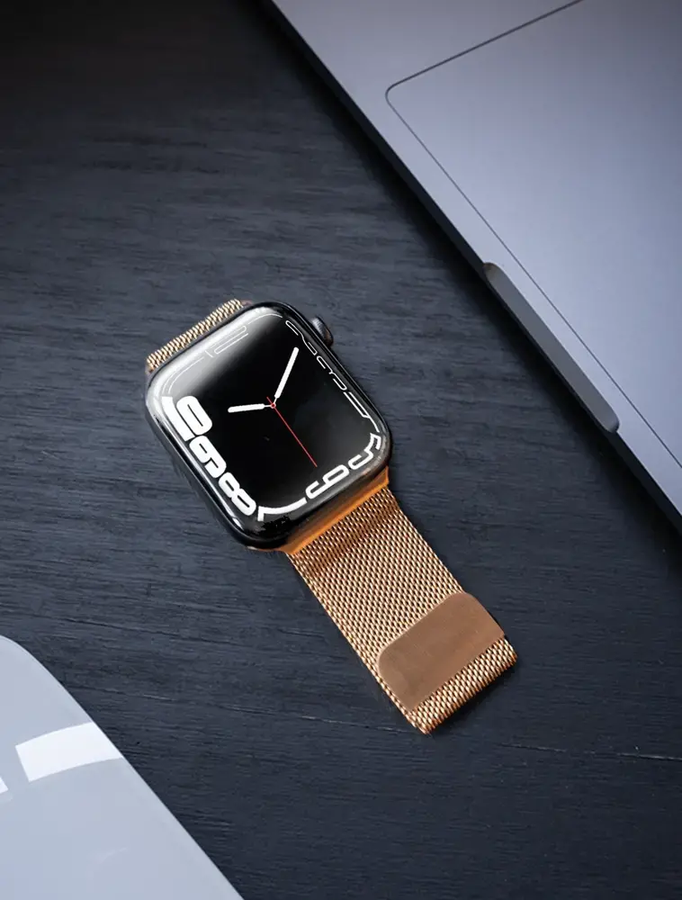 Strap-it Strap-it Correa milanesa Apple Watch 8 (oro rosa) Strap-it Strap-it Correa milanesa Apple Watch 8 (oro rosa)