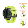 Strap-it Strap-it Correa silicona Garmin Fenix 5/6 (verde claro) Strap-it Strap-it Correa silicona Garmin Fenix 5/6 (verde claro)