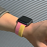 Strap-it Strap-it Correa ajustable nylon tejido Apple Watch (amarillo/rosa) Strap-it Strap-it Correa ajustable nylon tejido Apple Watch (amarillo/rosa)