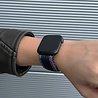 Strap-it Strap-it Correa ajustable nylon tejido Apple Watch (negro/gris) Strap-it Strap-it Correa ajustable nylon tejido Apple Watch (negro/gris)