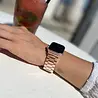 Strap-it Strap-it Correa acero Apple Watch 8 (oro rosa) Strap-it Strap-it Correa acero Apple Watch 8 (oro rosa)