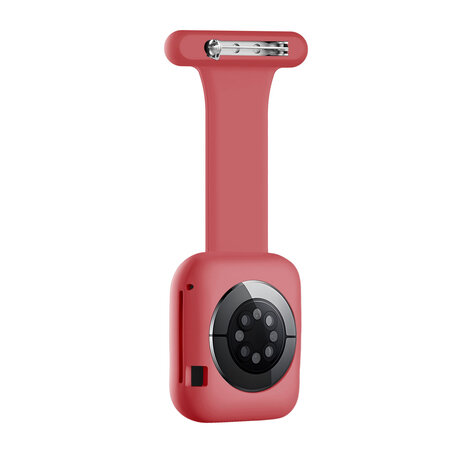 Strap-it Strap-it Correa de enfermera de Apple Watch con funda (rojo) Strap-it Strap-it Correa de enfermera de Apple Watch con funda (rojo)