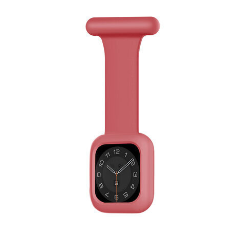 Strap-it Strap-it Correa de enfermera de Apple Watch con funda (rojo) Strap-it Strap-it Correa de enfermera de Apple Watch con funda (rojo)