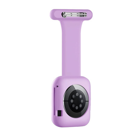 Strap-it Strap-it Correa de enfermera de Apple Watch con funda (morado claro) Strap-it Strap-it Correa de enfermera de Apple Watch con funda (morado claro)