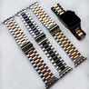 Strap-it Strap-it Correa acero Apple Watch 8 (plata/negro) Strap-it Strap-it Correa acero Apple Watch 8 (plata/negro)