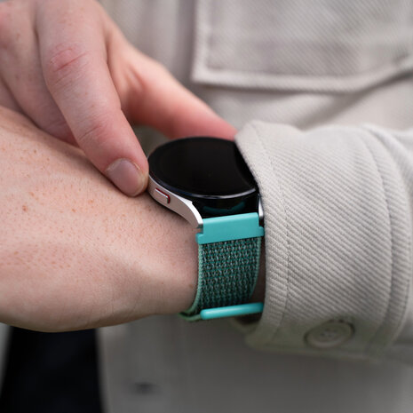 Strap-it Strap-it Correa nylon Samsung Galaxy Watch 6 Classic 47mm (verde menta) Strap-it Strap-it Correa nylon Samsung Galaxy Watch 6 Classic 47mm (verde menta)