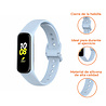 Strap-it Strap-it Correa silicona Samsung Galaxy Fit 2 (azul claro) Strap-it Strap-it Correa silicona Samsung Galaxy Fit 2 (azul claro)
