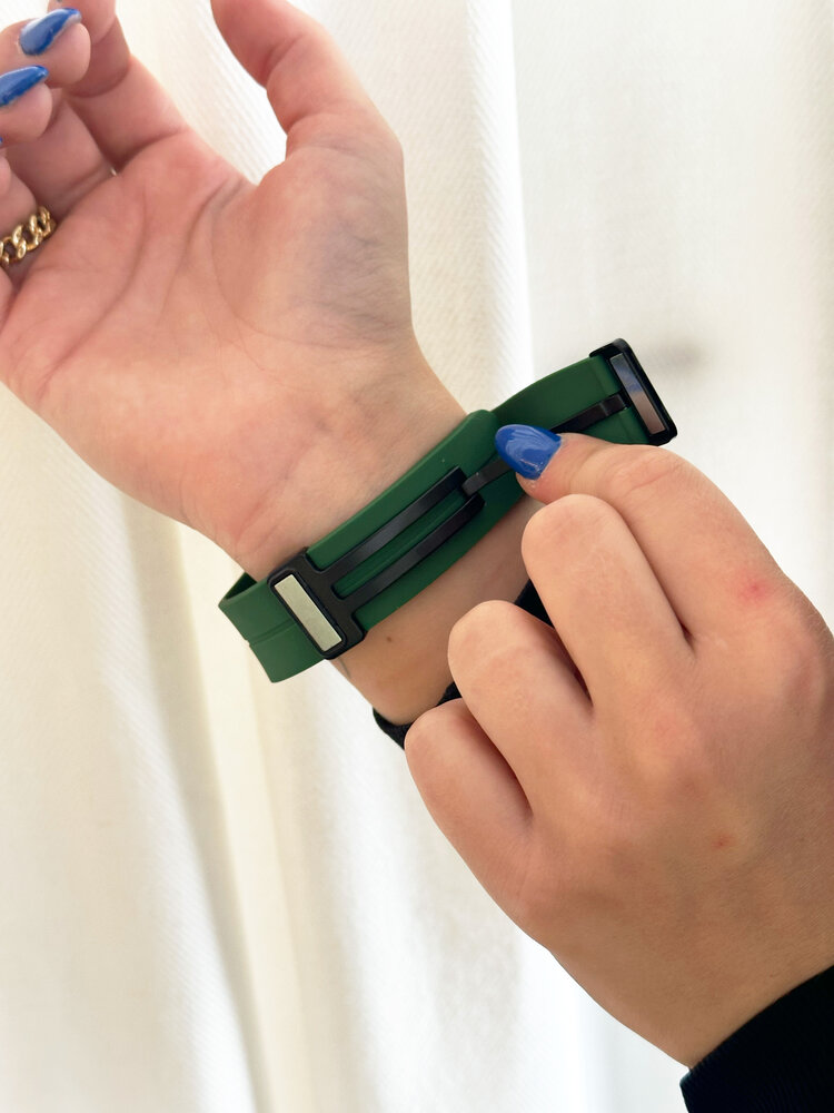 Strap-it Strap-it Correa deportiva D-Buckle Apple Watch (verde ejercito) Strap-it Strap-it Correa deportiva D-Buckle Apple Watch (verde ejercito)