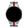 Strap-it Strap-it Correa acero sólida Samsung Galaxy Watch 4 40mm (plata/roja) Strap-it Strap-it Correa acero sólida Samsung Galaxy Watch 4 40mm (plata/roja)