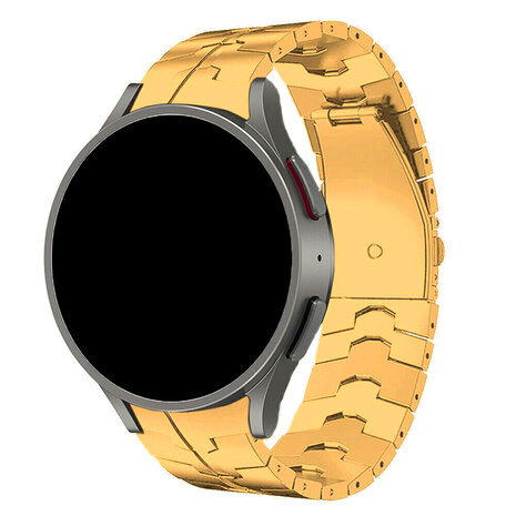 Strap-it Strap-it Correa acero fierro Samsung Galaxy Watch 6 Classic 43mm (dorado) Strap-it Strap-it Correa acero fierro Samsung Galaxy Watch 6 Classic 43mm (dorado)