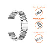 Strap-it Strap-it Correa acero Samsung Galaxy Watch 4 Classic 42mm (plateada) Strap-it Strap-it Correa acero Samsung Galaxy Watch 4 Classic 42mm (plateada)