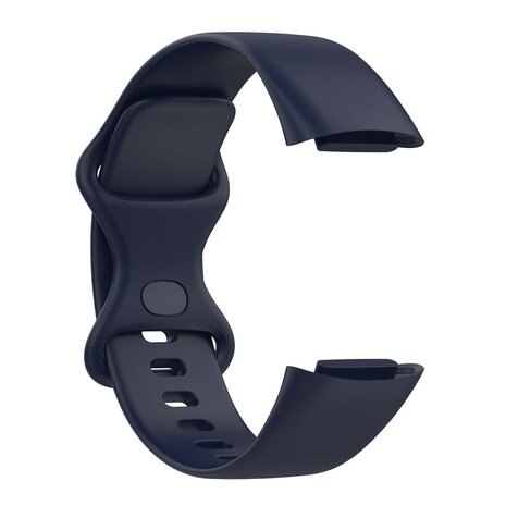 Strap-it Strap-it Correa silicona Fitbit Charge 6 (azul oscuro)