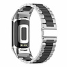 Strap-it Strap-it Correa acero Fitbit Charge 6 (plateada/negro) Strap-it Strap-it Correa acero Fitbit Charge 6 (plateada/negro)