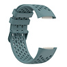 Strap-it Strap-it Correa silicona con agujeros Fitbit Charge 6 (azul-gris) Strap-it Strap-it Correa silicona con agujeros Fitbit Charge 6 (azul-gris)