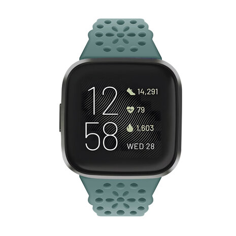 Strap-it Strap-it Correa silicona con patrón Fitbit Sense 2 (vert)
