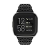 Strap-it Strap-it Correa silicona con patrón Fitbit Sense 2 (negro) Strap-it Strap-it Correa silicona con patrón Fitbit Sense 2 (negro)