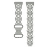 Strap-it Strap-it Correa silicona con patrón Fitbit Versa 4 (gris) Strap-it Strap-it Correa silicona con patrón Fitbit Versa 4 (gris)