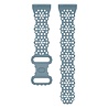 Strap-it Strap-it Correa silicona con patrón Fitbit Versa 4 (azul-gris) Strap-it Strap-it Correa silicona con patrón Fitbit Versa 4 (azul-gris)