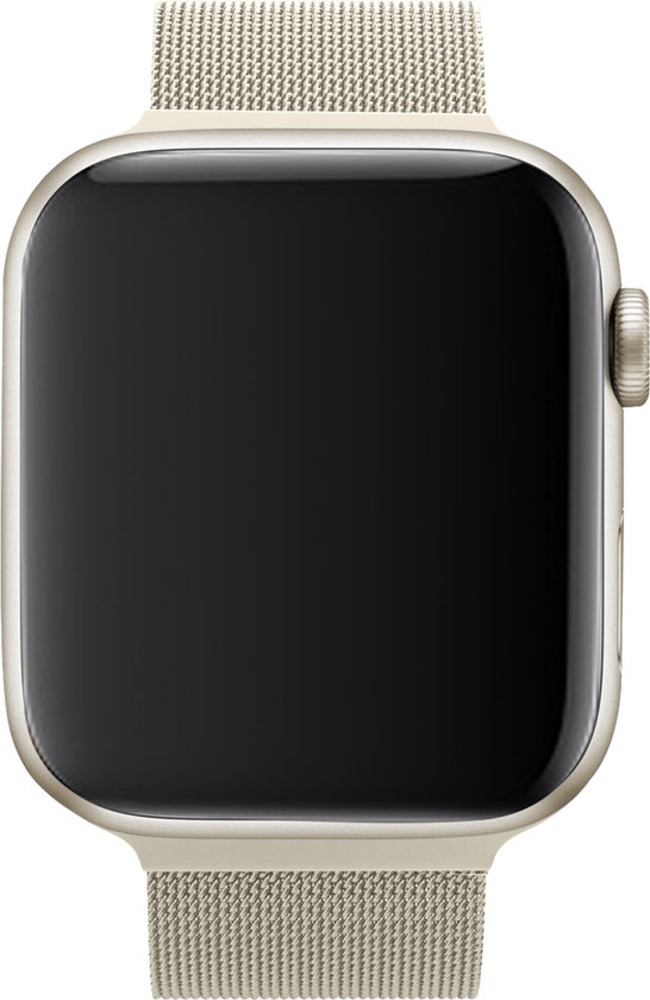 Strap-it Strap-it Correa milanesa Apple Watch (blanco estrella) Strap-it Strap-it Correa milanesa Apple Watch (blanco estrella)