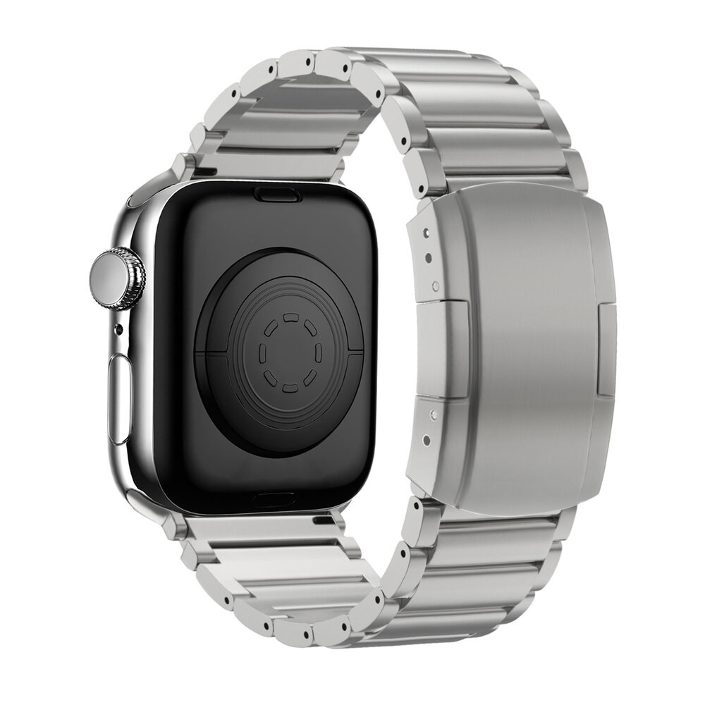 Bandz Bandz Correa sólido titanio Apple Watch (plata) Bandz Bandz Correa sólido titanio Apple Watch (plata)