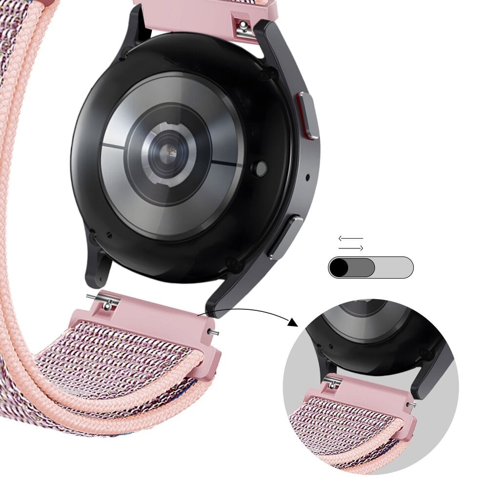 Correa loop nylon Amazfit GTS 3 (rosa) 