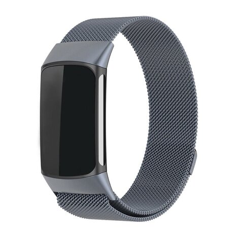 Strap-it Strap-it Correa milanesa Fitbit Charge 6 (space grey) Strap-it Strap-it Correa milanesa Fitbit Charge 6 (space grey)