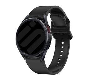 Strap-it Correa silicona 'One push' Samsung Galaxy Watch 4 40mm (negro)