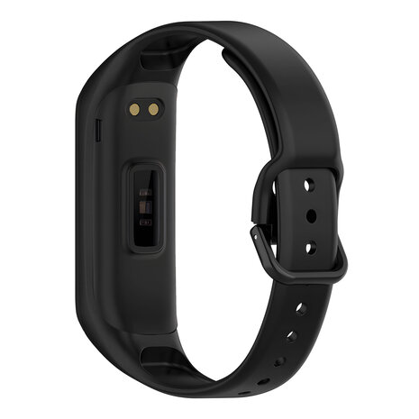 Bandz Bandz Correa silicona con hebilla Samsung Galaxy Fit 2 (negro)