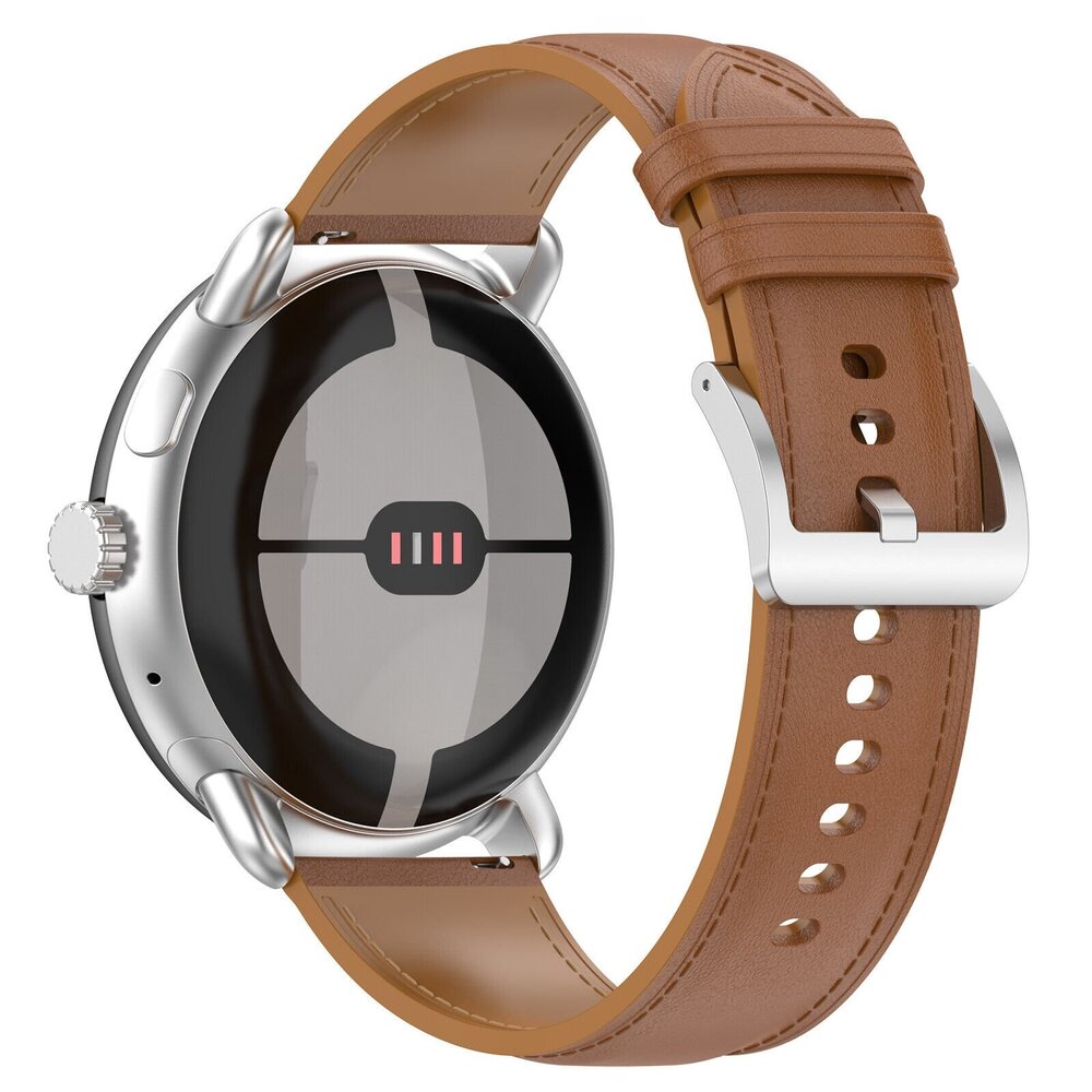 Strap-it Strap-it Correa cuero Google Pixel Watch 1/2 (marrón)