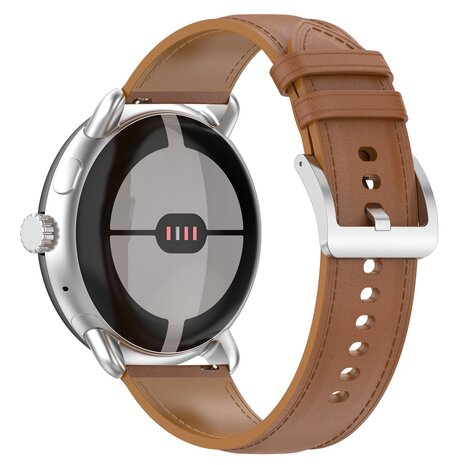 Strap-it Strap-it Correa cuero Google Pixel Watch 1/2 (marrón)