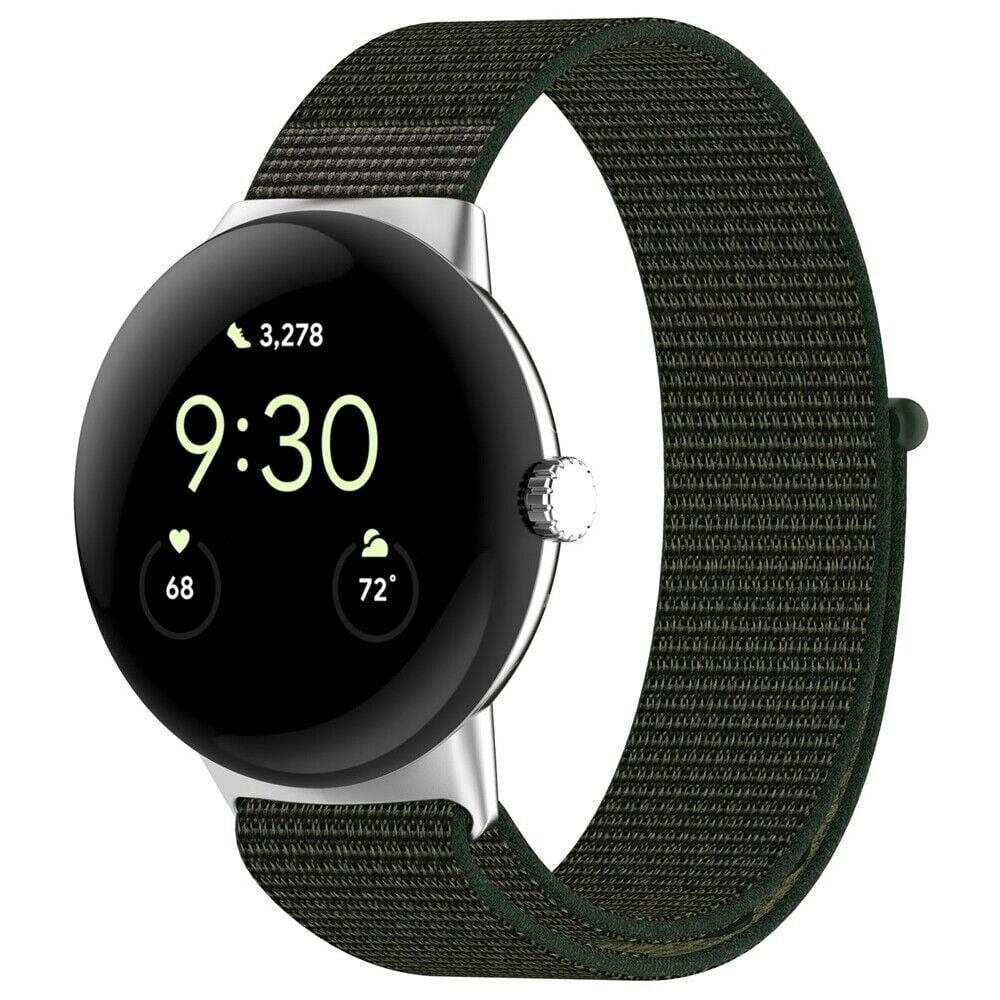 Strap-it Strap-it Correa nylon Google Pixel Watch 1/2 (verde)