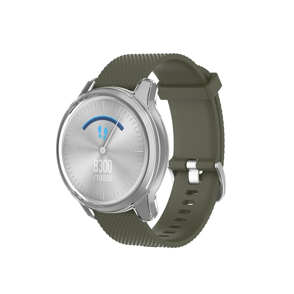 Strap-it Strap-it Funda TPU Garmin Vivomove Style / Luxe (transparente) Strap-it Strap-it Funda TPU Garmin Vivomove Style / Luxe (transparente)