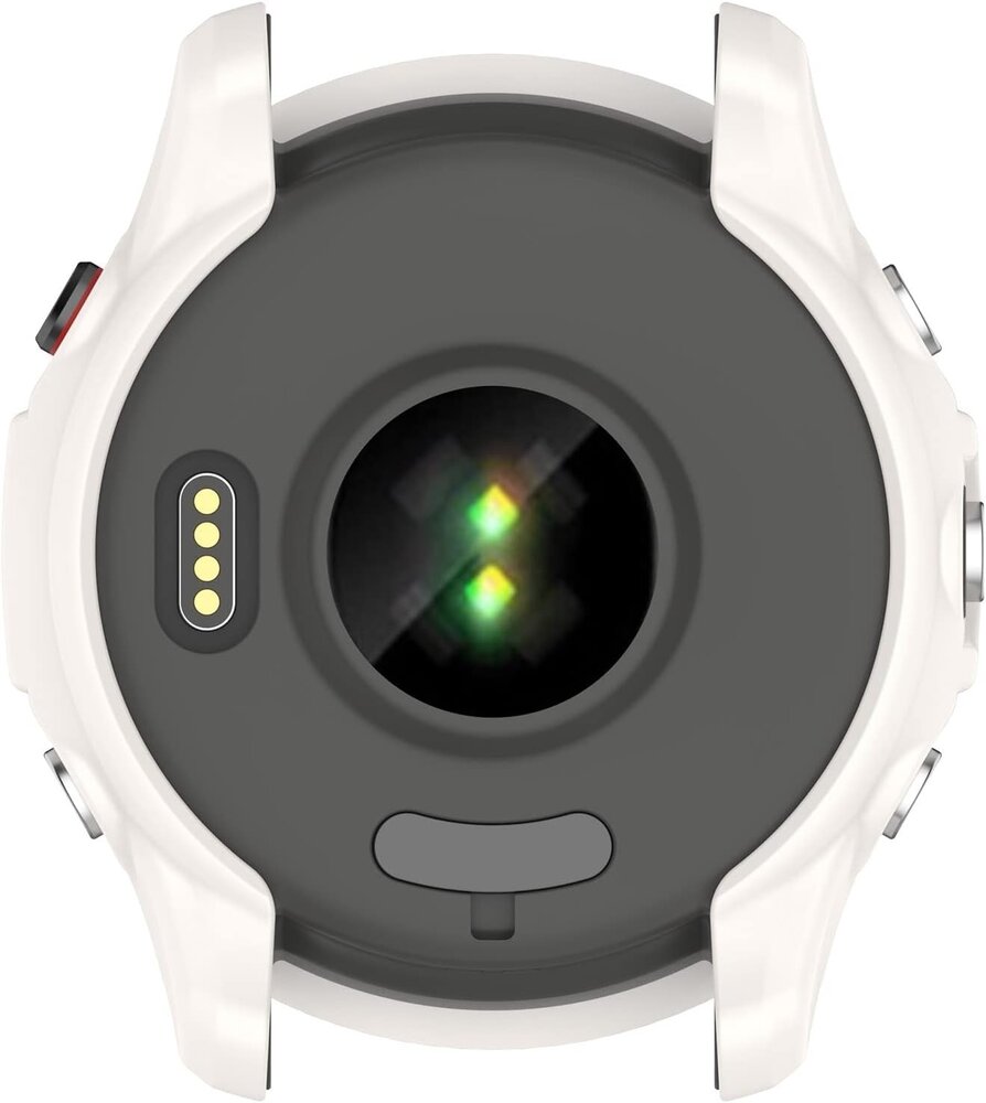 Strap-it Strap-it Funda TPU Garmin Forerunner 955 (blanco marfil) Strap-it Strap-it Funda TPU Garmin Forerunner 955 (blanco marfil)