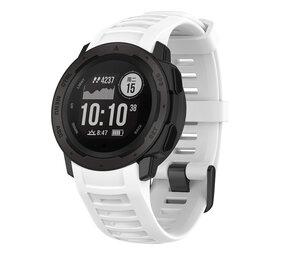 Strap-it Correa silicona Garmin Instinct 1 / 2 (blanco)