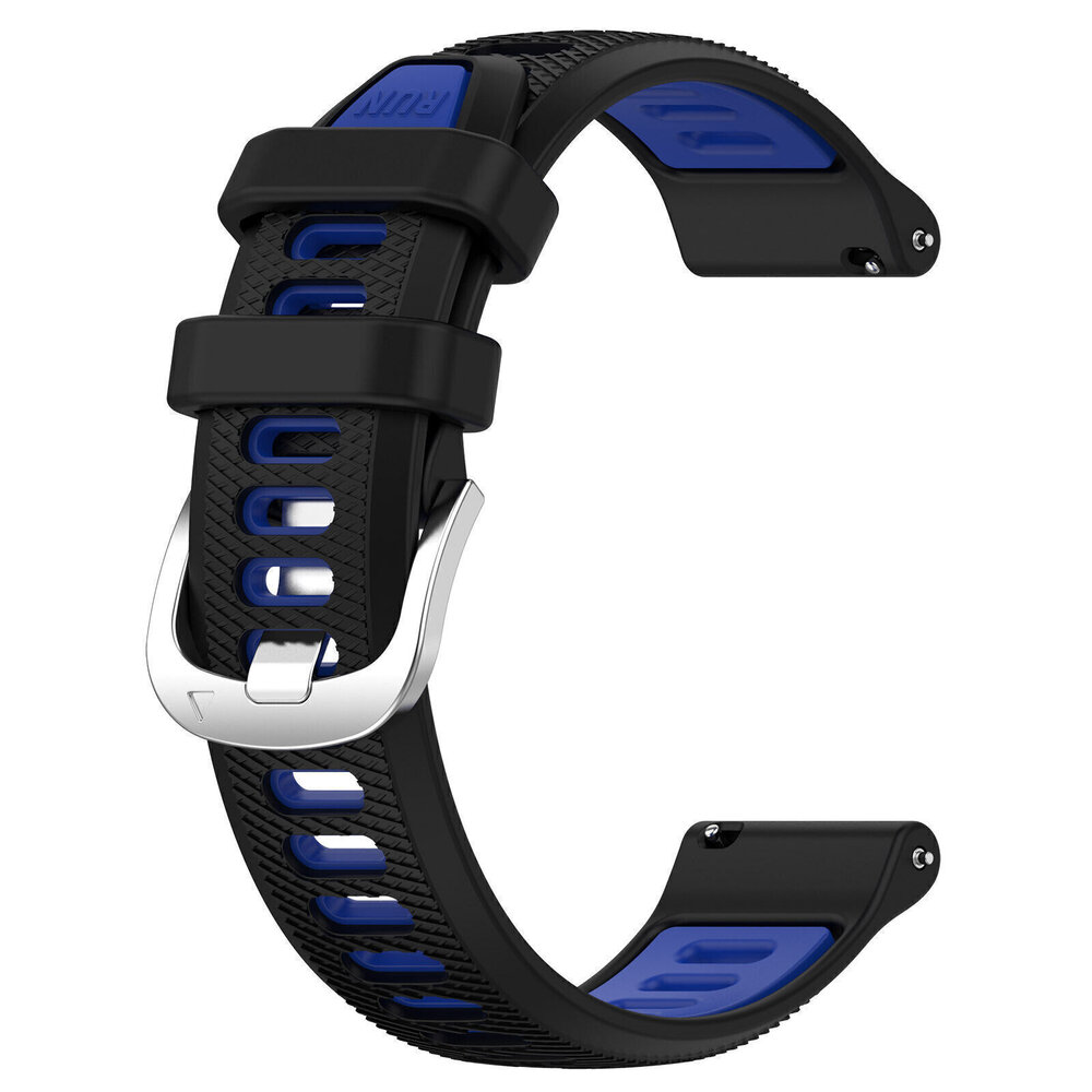 Strap-it Strap-it Correa deportiva con hebilla Garmin Venu (negro/azul) Strap-it Strap-it Correa deportiva con hebilla Garmin Venu (negro/azul)