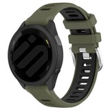 Strap-it Correa deportiva con hebilla Garmin Venu SQ (verde/negro) Strap-it Correa deportiva con hebilla Garmin Venu SQ (verde/negro)