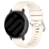 Strap-it Correa silicona clásica Garmin Vivomove Style (blanco estrella)