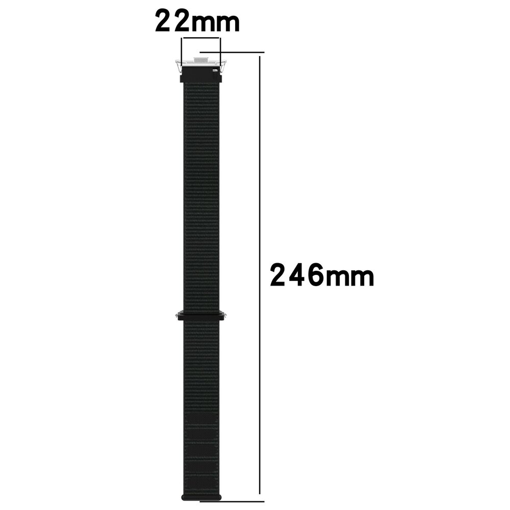 Strap-it Strap-it Correa nylon Redmi Watch 4 (blanco-gris) Strap-it Strap-it Correa nylon Redmi Watch 4 (blanco-gris)