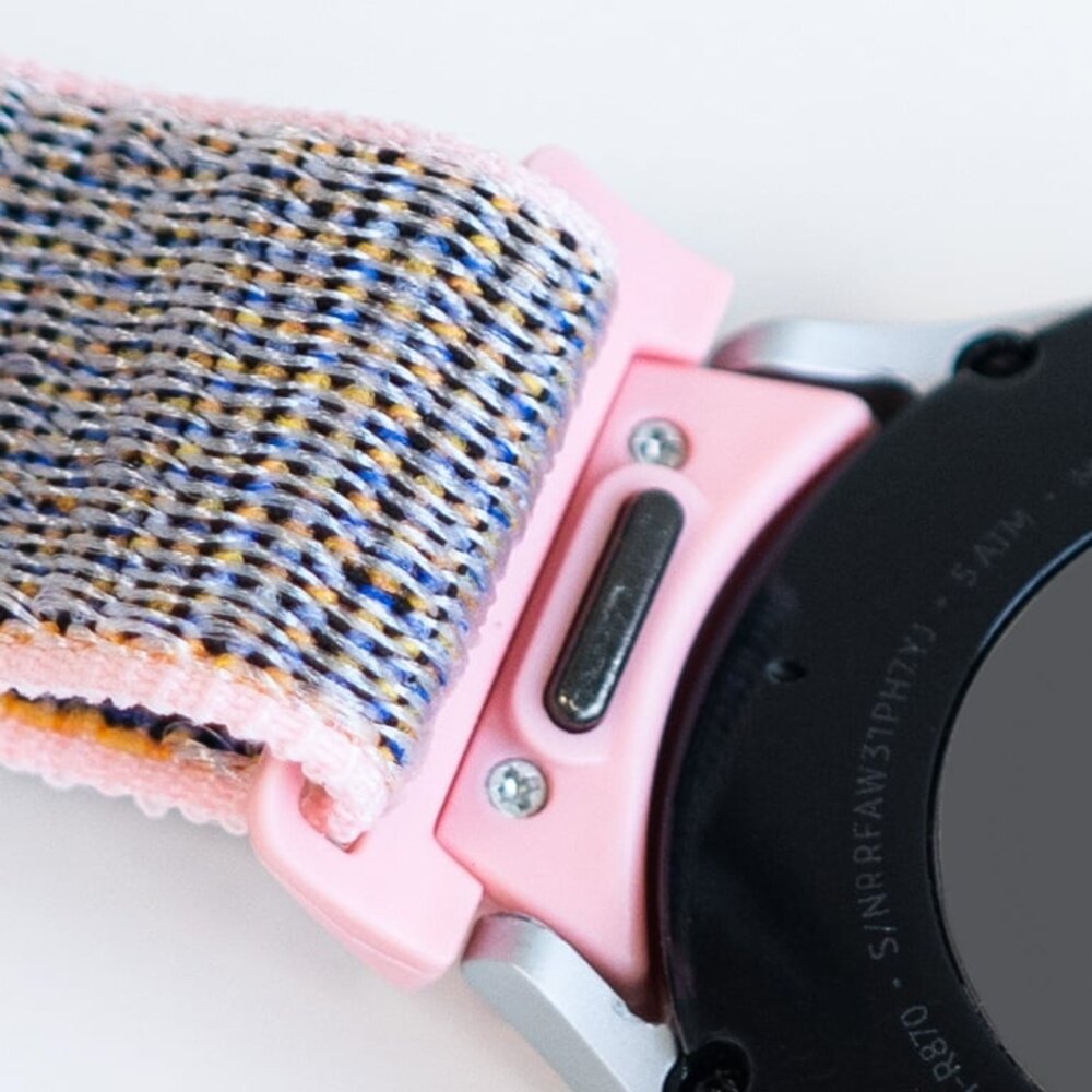 Strap-it Strap-it Correa nylon 'One push' Samsung Galaxy Watch 4 Classic 46mm (rosa) Strap-it Strap-it Correa nylon 'One push' Samsung Galaxy Watch 4 Classic 46mm (rosa)