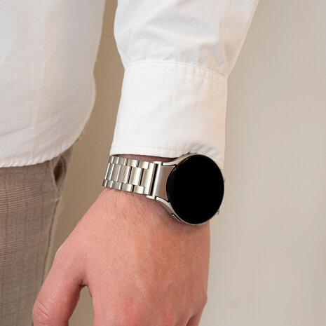 Strap-it Strap-it Correa acero 'One push' Samsung Galaxy Watch 5 Pro (plata) Strap-it Strap-it Correa acero 'One push' Samsung Galaxy Watch 5 Pro (plata)