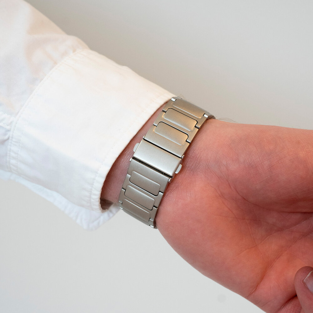 Strap-it Strap-it Correa titanio de lujo 'One push' Samsung Galaxy Watch 6 40mm (titanium) Strap-it Strap-it Correa titanio de lujo 'One push' Samsung Galaxy Watch 6 40mm (titanium)