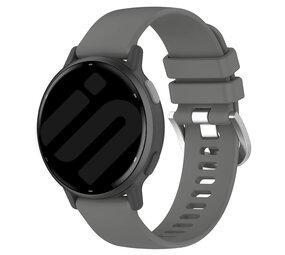 Strap-it Correa silicona clásico Garmin Venu 2 (gris oscuro)